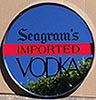 Seagram's Vodka Mirrored Tray