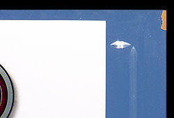 chipped corner