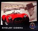 Shelby Cobra Tin Sign