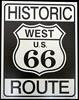 US Route 66 Tin Sign