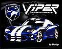Dodge Viper Tin Sign