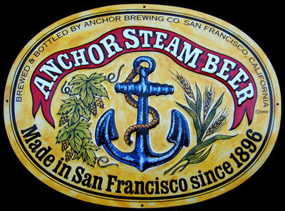 Anchor Steam, Made in San Francisco Since 1896 NEW Tin Sign