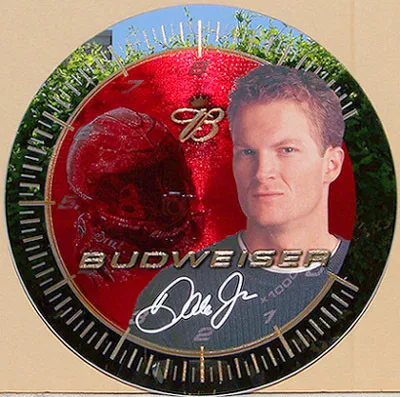 Budweiser Racing Dale Earnhardt Jr Tachometer Mirror