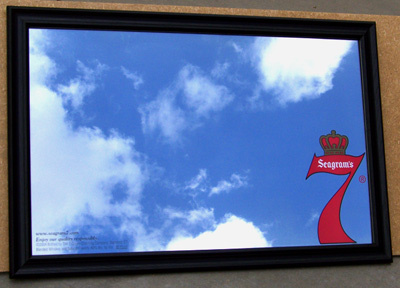 Seagram's Seven Bar Back Mirror