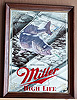 Miller High Life 1st Edition Sportsmens Series Walleye Vintage Wildlife Bar Mirror