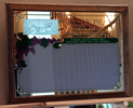 Geyser Peak Winery Scoreboard Bar Mirror
