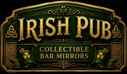 Irish Pub Collectible Bar Mirrors sign