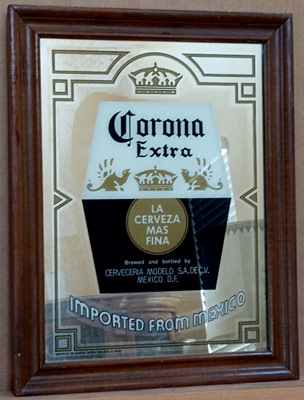Corona Extra Imported From Mexico Bar Mirror
