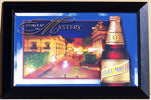 Negra Modelo Beveled Glass Mirror – Collectible Bar Decor