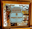 Harvey's Bristol Cream Choicest Full Pale Sherry 1980 Vintage Bar Mirror