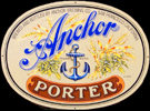 Anchor Brewing Co. San Francisco Porter Tin Sign