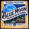Blue Moon Valencia Grove Amber Ale NEW Bar Tin Sign – Collectible Bar Decor