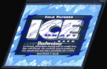 Budweiser Ice Draft Beer Mirror