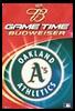Budweiser Oakland Athletics Tin Sign – Collectible Bar Decor
