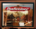 Budweiser Lismore Castle, Waterford Ireland Bar Mirror