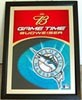 Budweiser Florida Marlins Beveled Glass Mirror