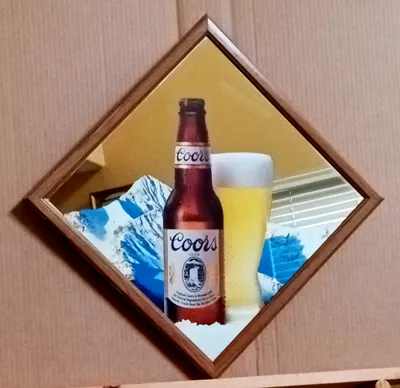 1991 Coors Diamond Mirror