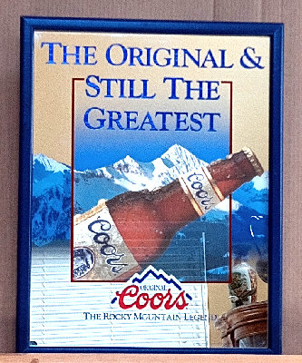 Coors Rocky Mountain Legend Mirror