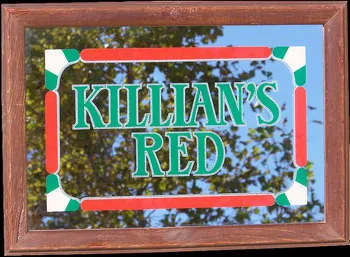 George Killians Irish Red 1993 Bar Mirror - KILLIANS RED