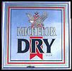 Michelob Dry Bar Mirror – Collectible Bar Decor
