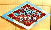 Minott's Black Star Beer Diamond Shaped Bar Mirror – Collectible Bar Decor