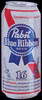 Pabst Blue Ribbon 16oz beer can tin sign
