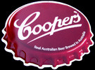 Coopers Australian beer collectible tin sign
