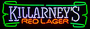 Killarney's Irish Red Lager Neon Sign
