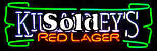 Killarney's Irish Red Lager Neon Sign